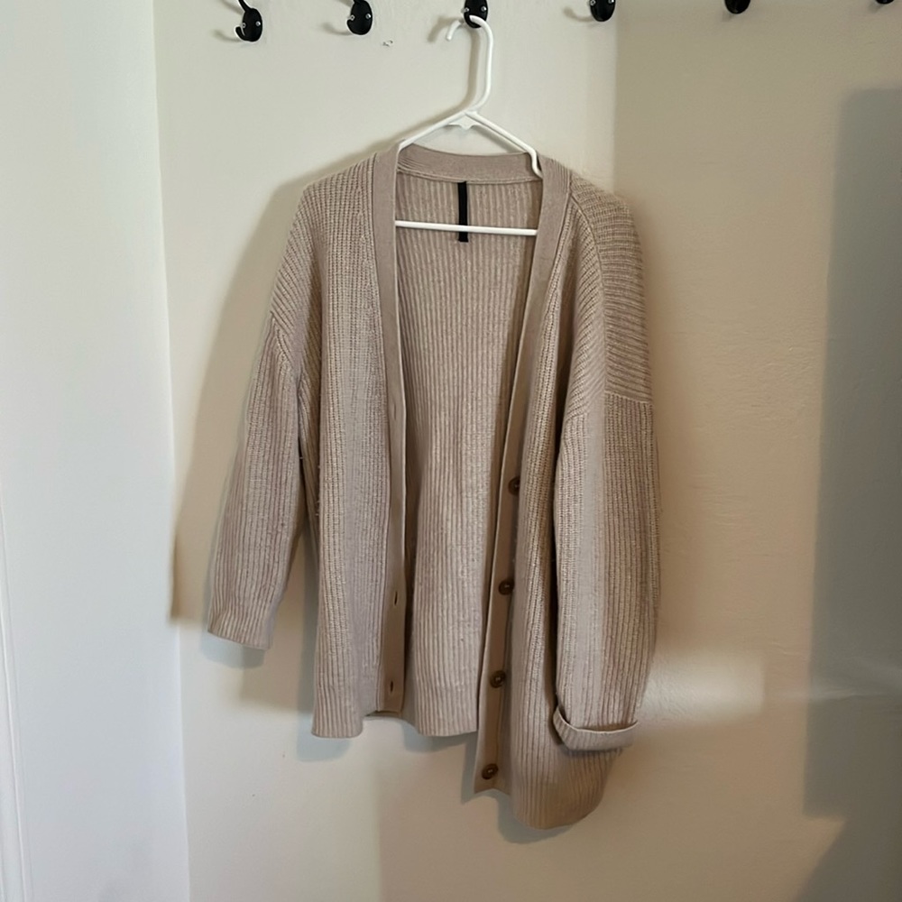 Jenni Kayne wool cardigan button up womens xs